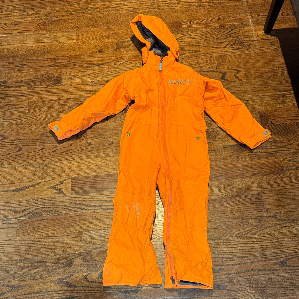 Burton Orange Kids Snowsuit Size 6 (EU 104)